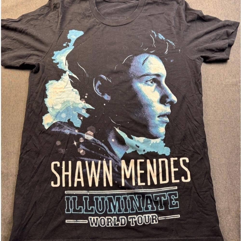 Shawn Mendes Illuminate World Tour T-Shirt Music Concert‎ Tee